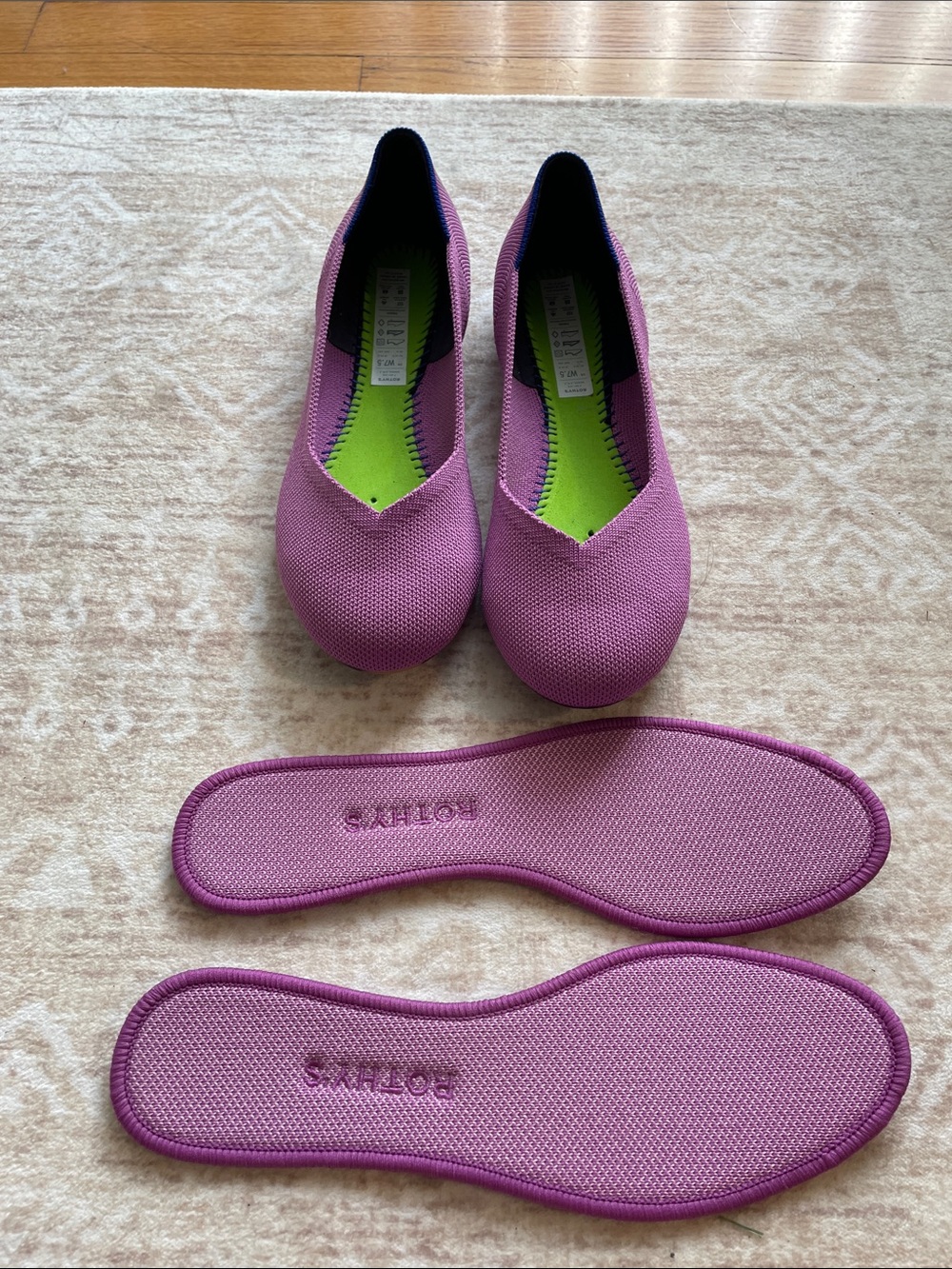 Rothy’s Purple Flats - Picture 8 of 11